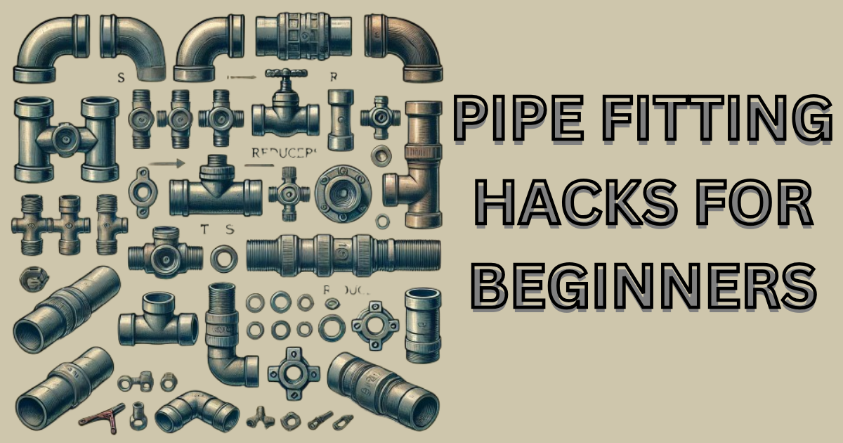 Pipe fitting hacks for beginners